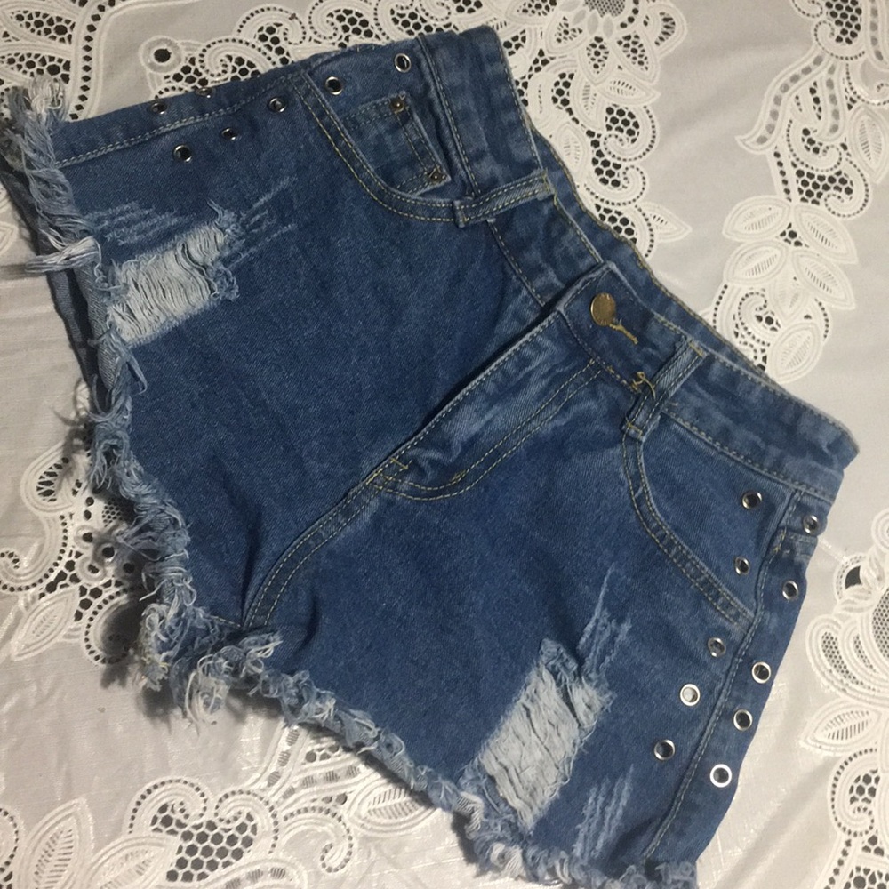 Womens small ripped shorts